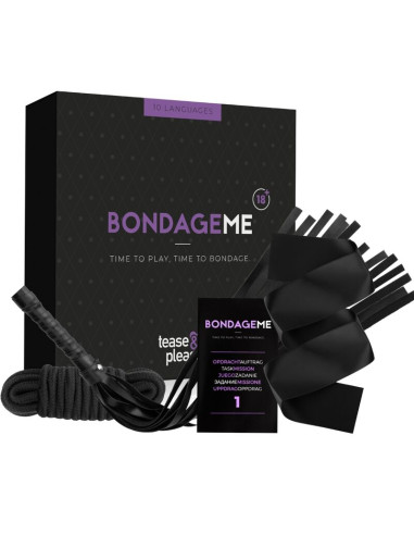 KIT BONDAGE ME  TIME TO PLAY , TIME TO BONDAGE