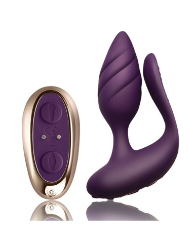 VIBROMASSEUR COCKTAIL TÉLÉCOMMANDE LILAS