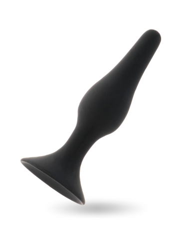 PLUG ANAL NIVEAU 4 15,5CM NOIR