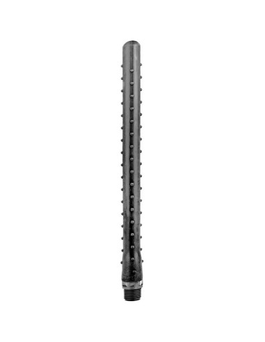 ALL BLACK - DOUCHE ANAL RIDÉE EN SILICONE 27 CM