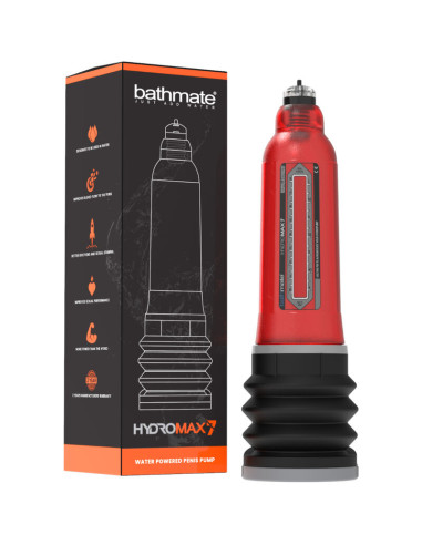 POMPE A PÉNIS HYDROMAX 7 ROUGE