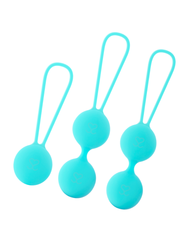 BOULE DE GEISHA OSIAN SET TURQUOISE