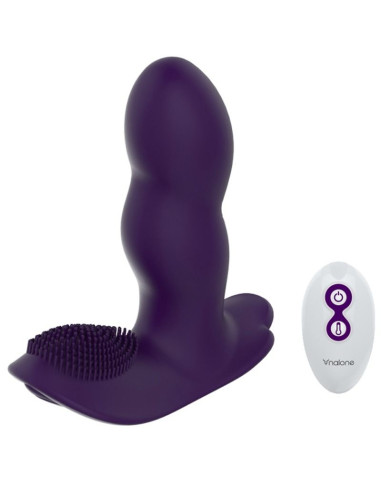 VIBROMASSEUR PLUG LOLI TÉLÉCOMMANDE VIOLET