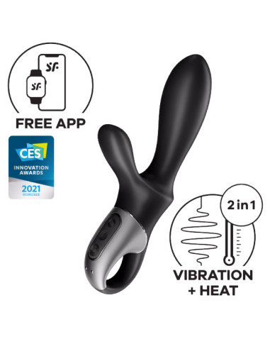 RABBIT VIBRO ANAL HEAT CLIMAX+ CONNECT