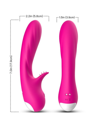 VIBROMASSEUR ROMANCE FUCHSIA