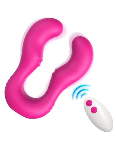 VIBRO DOUBLE SERAPH TÉLÉCOMMANDÉ FUCHSIA