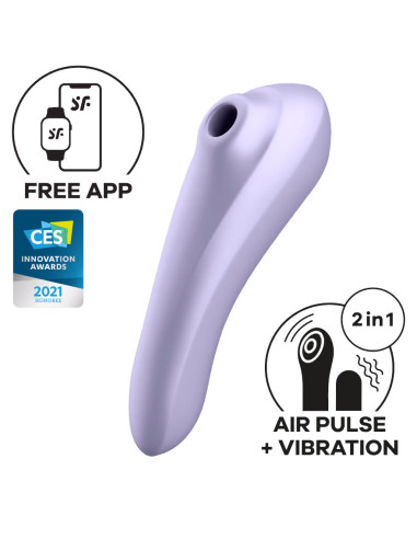 STIMULATEUR DUAL PLEASURE CONNECT APP MAUVE