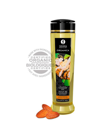 HUILE DE MASSAGE AUX AMANDES BIO 240 ML