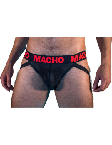 JOCKSTRAP NOIR/ROUGE MX26X2