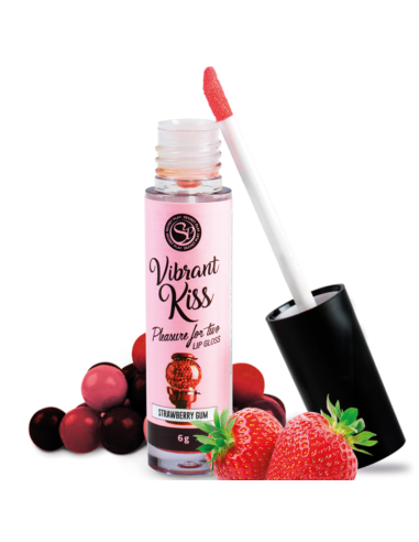 GLOSS À LÈVRES VIBRANT KISS FRAISE