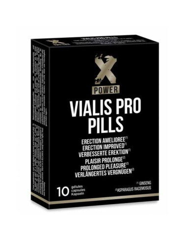 VIALIS PRO ERECTION AMÉLIORÉE 10 PILULES