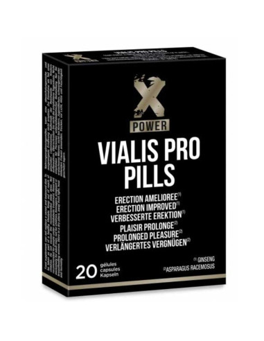 VIALIS PRO ERECTION AMÉLIORÉE 20 PILULES