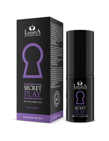 LUBRIFIANT POUR JOUETS SEXUELS SECRET PLAY 30 ML