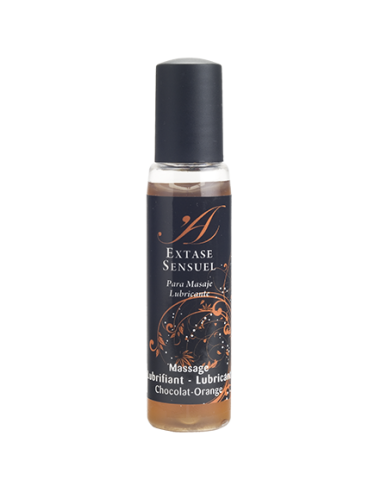 EXTASE SENSUAL - LUBRIFIANT DE VOYAGE CHOCOLAT  ORANGE 35 ML