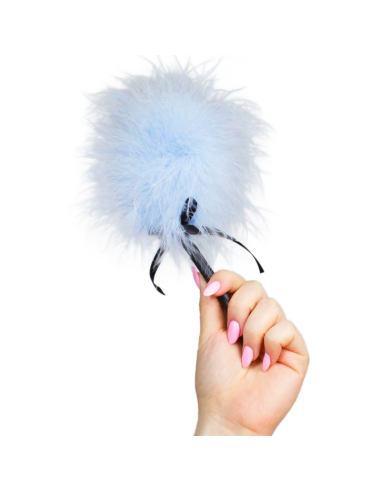 PLUMEAU DUSTER MARABOU BLEU