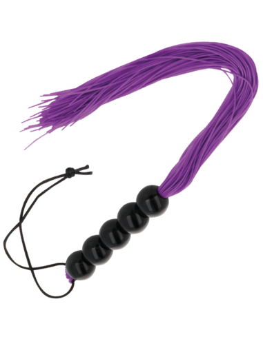 FOUET DE BONDAGE LILAS