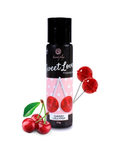 LUBRIFIANT SUCETTE CERISE 60 ML