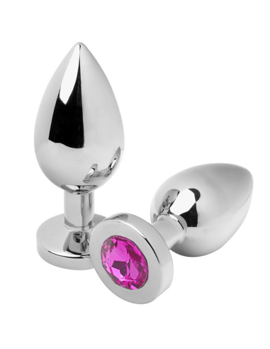 PLUG ANAL DIAMANT ROSE 5,71CM