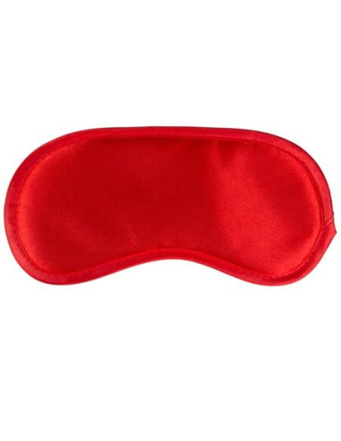 MASQUE POUR LES YEUX REMBOURRÉS ROUGE