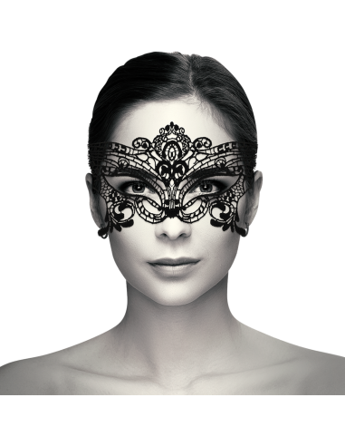 MASQUE LARGE EN DENTELLE NOIR