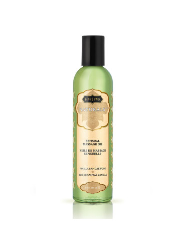 HUILE DE MASSAGE VANILLE AU BOIS DE SANTAL 236ML