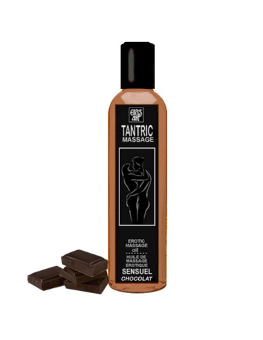 HUILE DE MASSAGE TANTRIQUE NATURELLE ET APHRODISIAQUE AU CHOCOLAT 30 ML