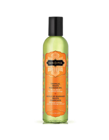 HUILE DE MASSAGE NATURALS FRUITS TROPICAUX 236ML