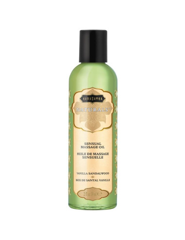 HUILE DE MASSAGE VANILLE BOIS DE SANTAL 59 ML