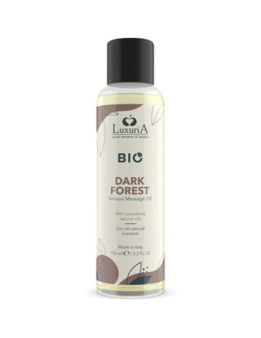 HUILE DE MASSAGE BIO FORÊT NOIRE 100 ML