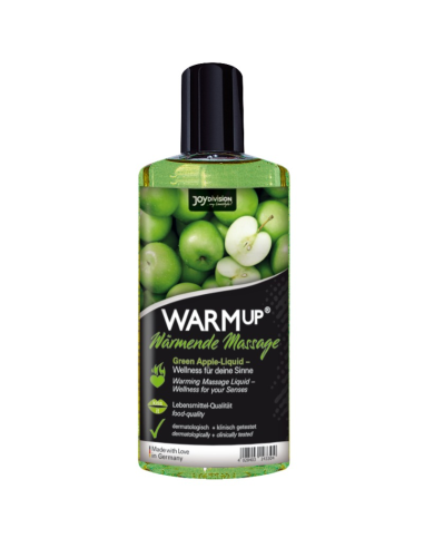 HUILE DE MASSAGE POMME VERTE EFFET CHAUD 150 ML