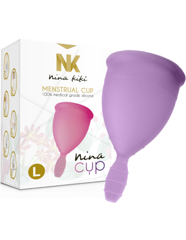 COUPE MENSTRUELLE VIOLET - TAILLE L