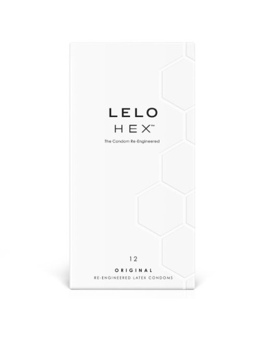 PRÉSERVATIFS LELO HEX (12 UNITÉS)