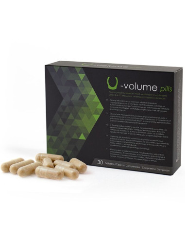 U-VOLUME AUGMENTE LA QUALITE ET LA QUANTITE DU SPERME - 30 CAPSULES