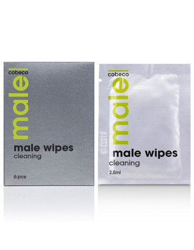 LINGETTES NETTOYANTES MASCULINES 6 X 2.5ML