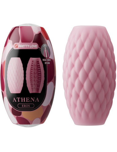 PRETTY LOVE - MASTURBATEUR POUR HOMME EN SILICONE ATHENA EROS ROSE