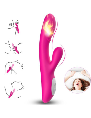 ARMONY - VIBRATEUR SPARK EFFET CHALEUR FUCHSIA