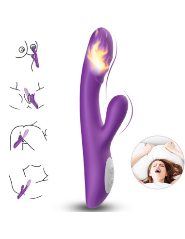 ARMONY - VIBRATEUR SPARK EFFET CHALEUR VIOLET